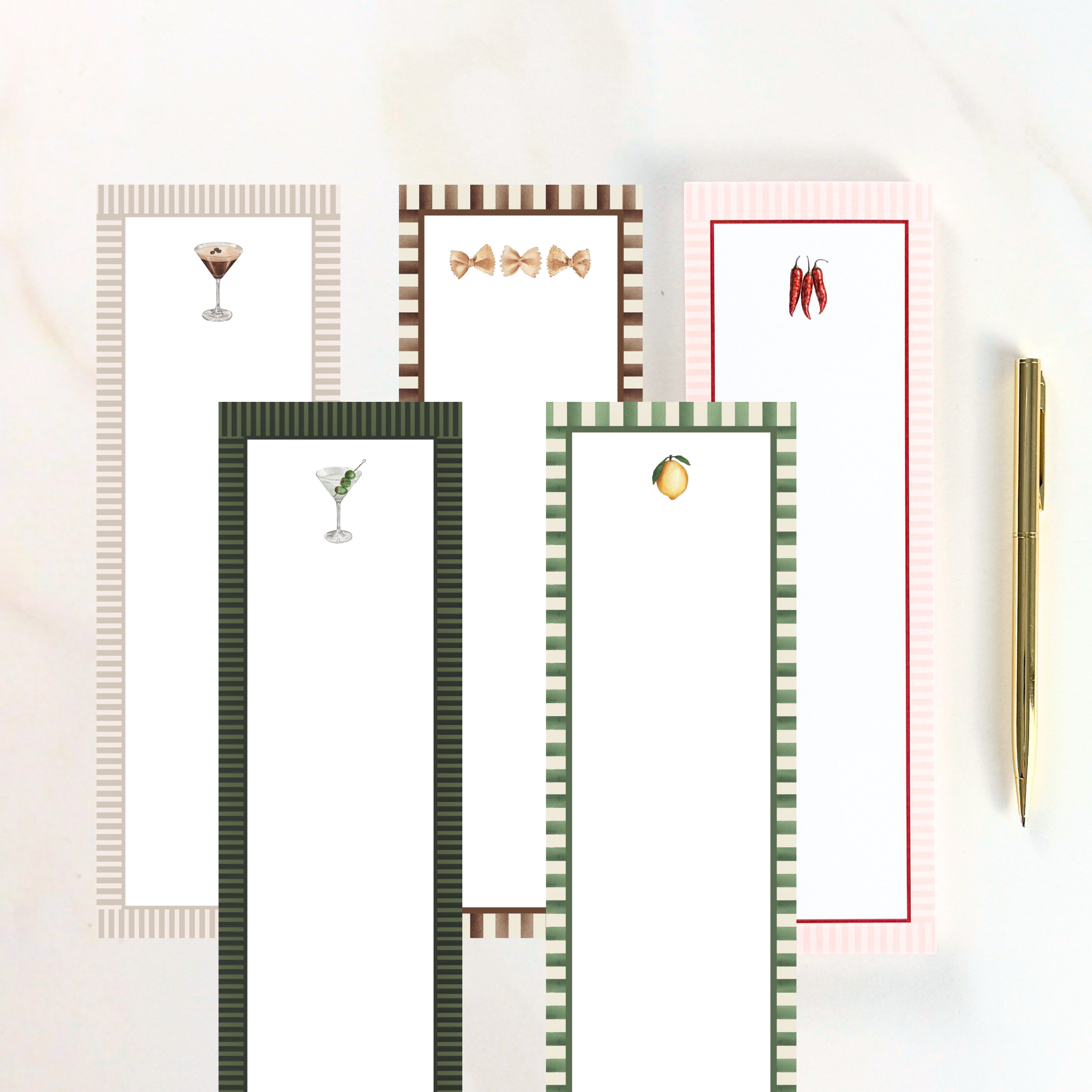 Skinny Notepads