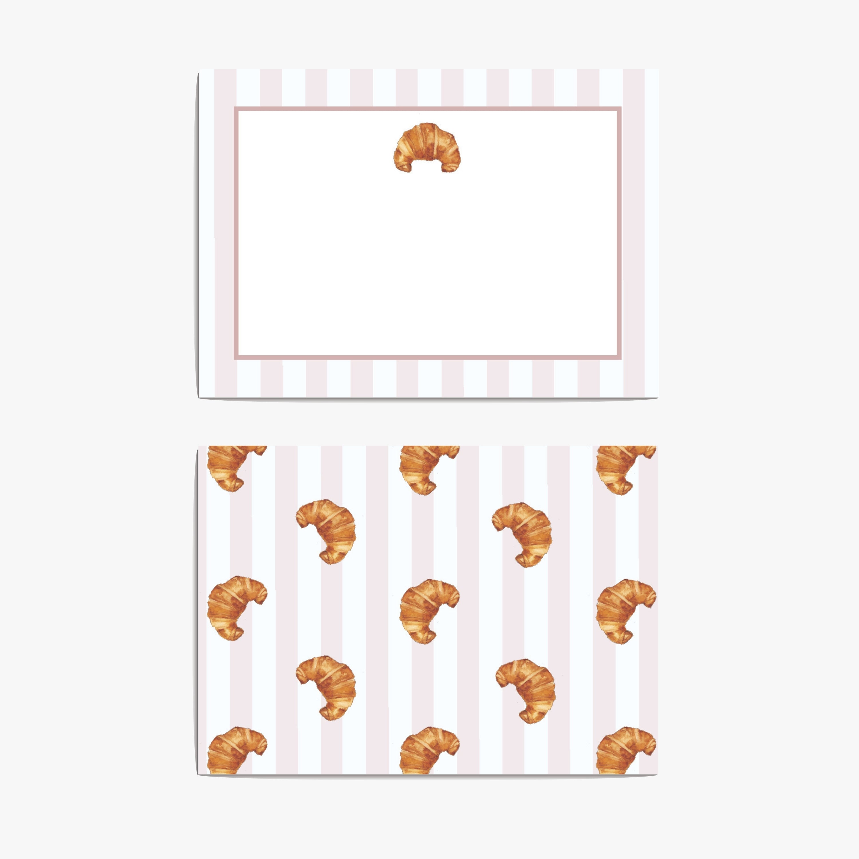 Croissant Notelets