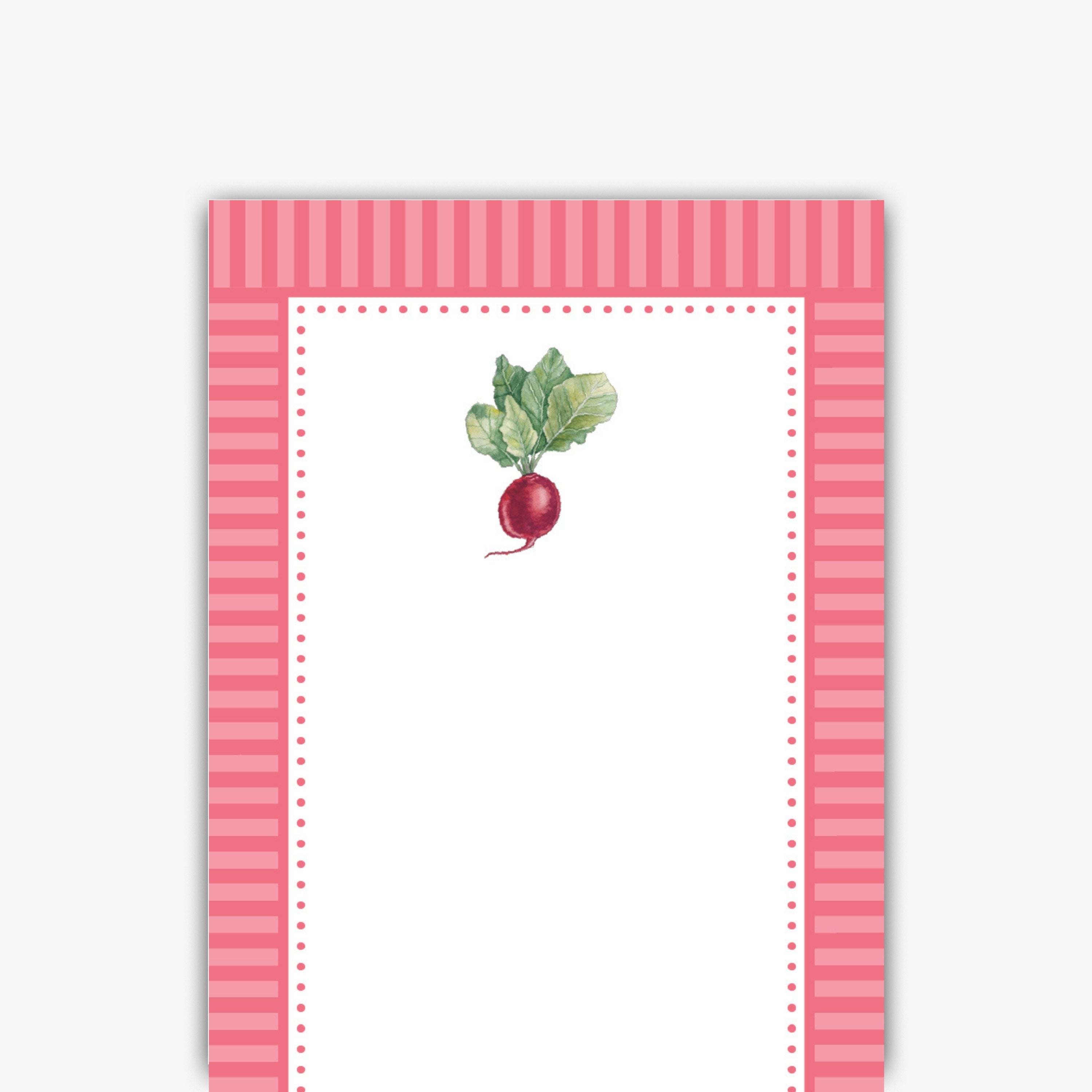 Radish Skinny Notepad