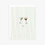 "Cheers" Martini Greeting Card