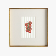 Tomato with Stripes Art Print
