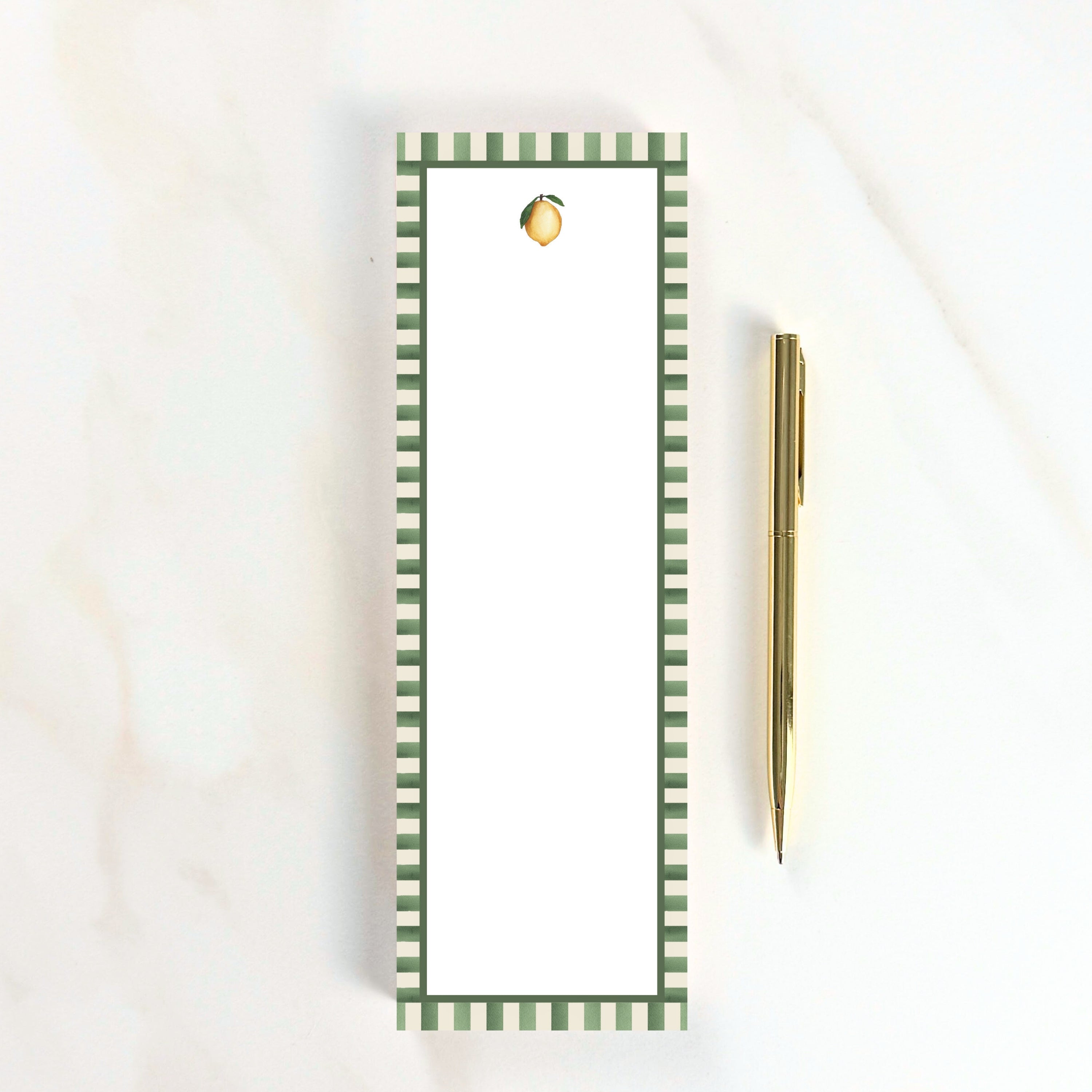 Lemon Skinny Notepad