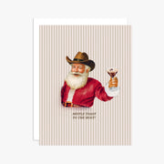 "Mistle Toast to the Host" Greeting Card