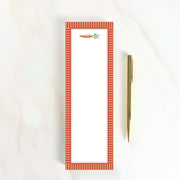 Carrot Skinny Notepad