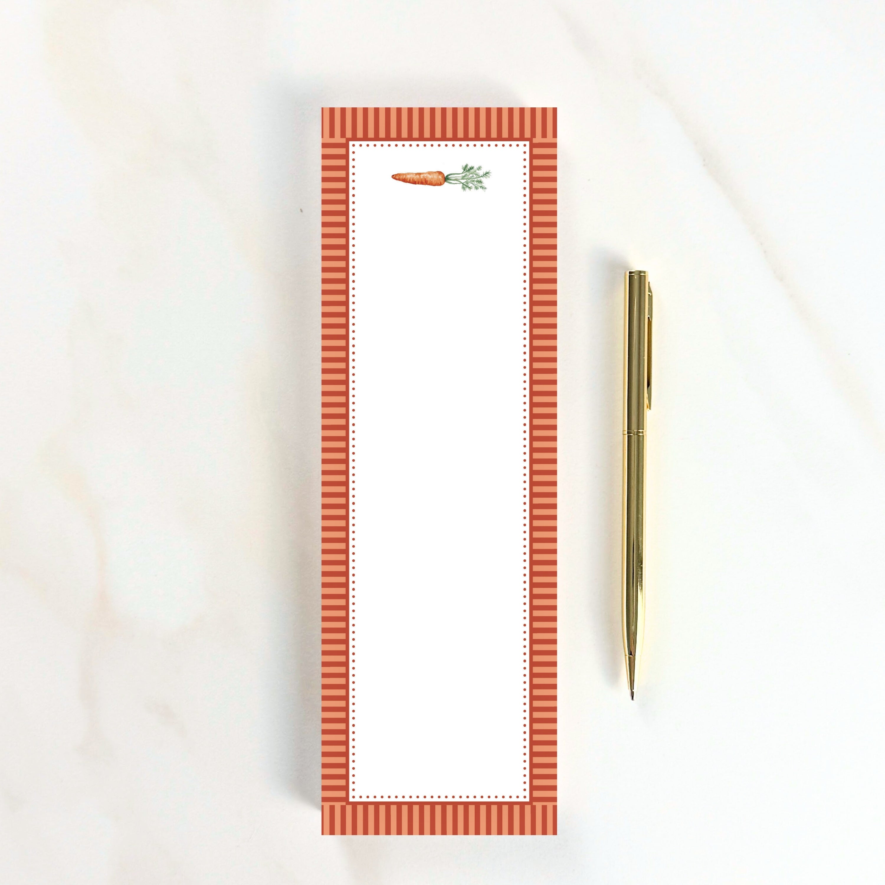 Carrot Skinny Notepad
