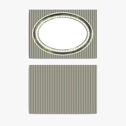 Green Oval Notelets