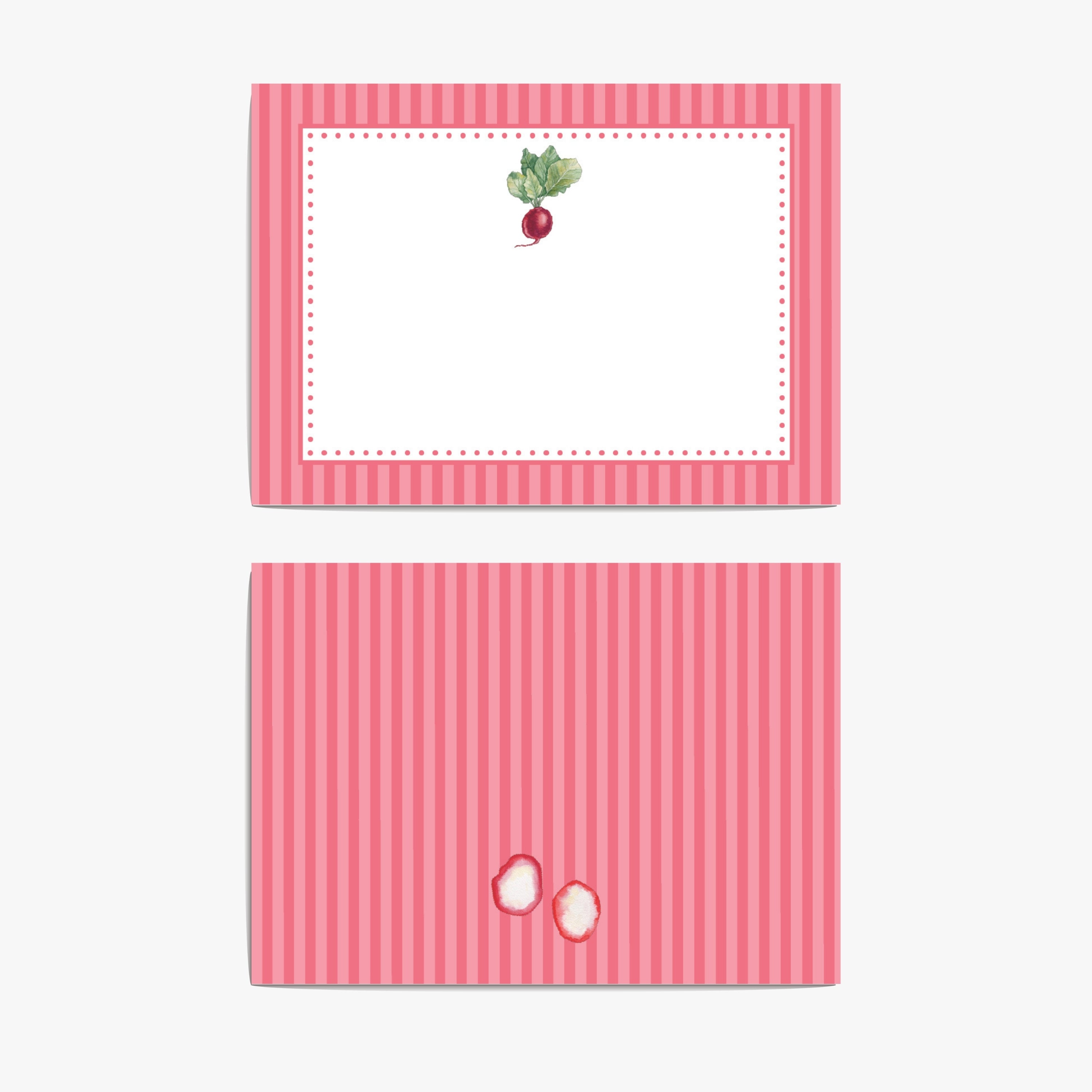 Radish Notelets