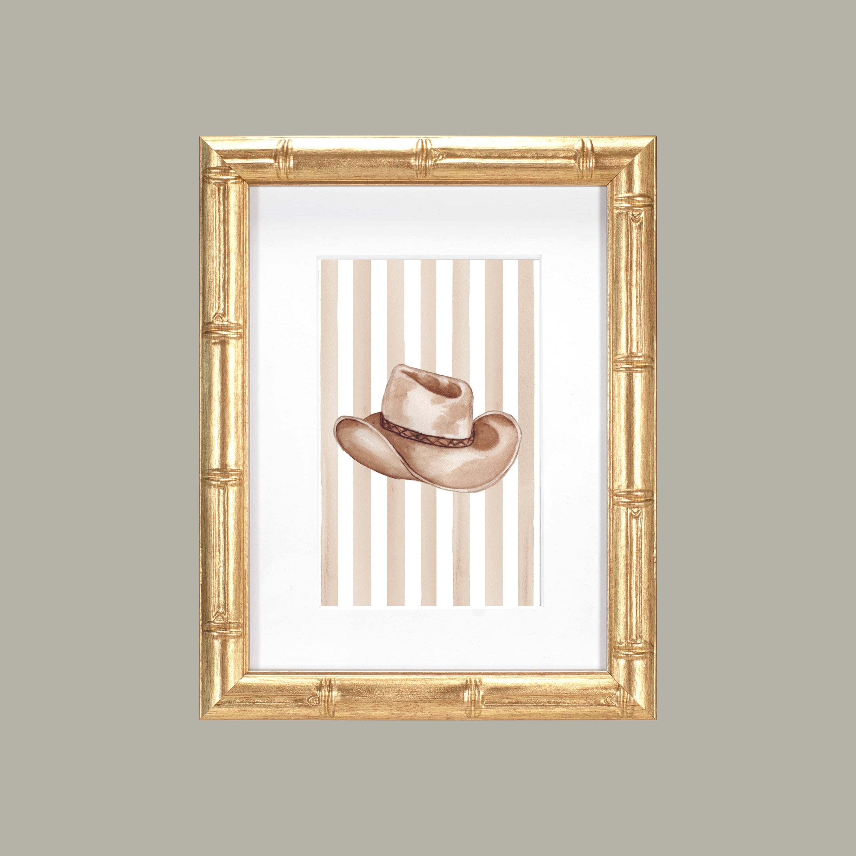 Cowboy Hat Art Print