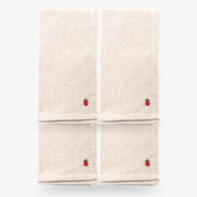 Tomato Embroidered Dinner Napkin Set