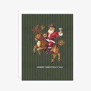 "Merry Christmas Y'all" Greeting Card