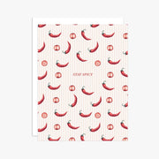 "Stay Spicy" Pepper Greeting Card