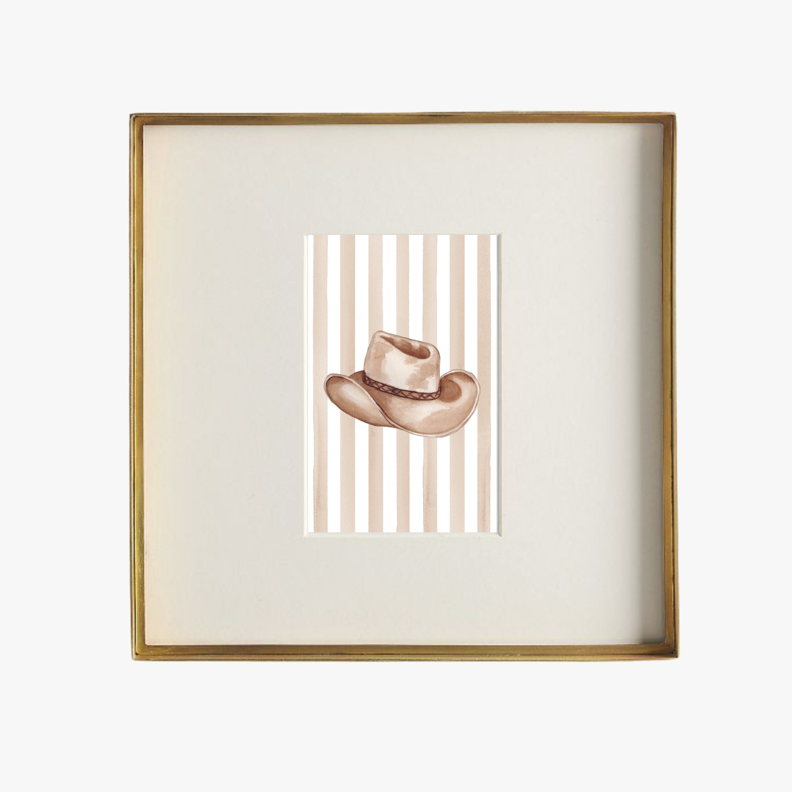 Cowboy Hat Art Print