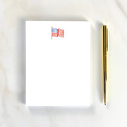 American Flag Icon Notepad