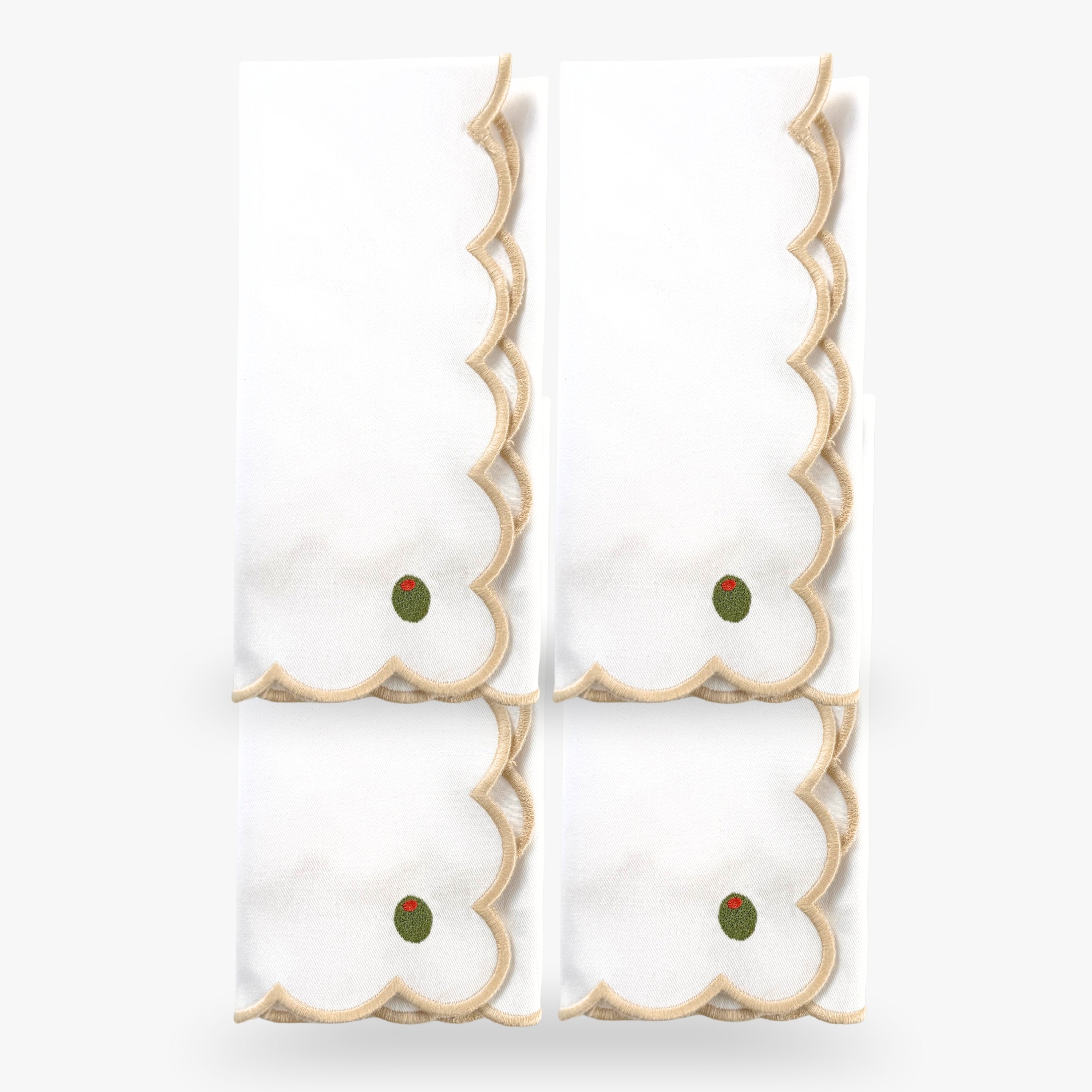 Casey Jo Paper Co. Embroidered Dinner Napkin - Thumbnail 3
