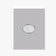 Stone Oval "Thinking of You" Greeting Card