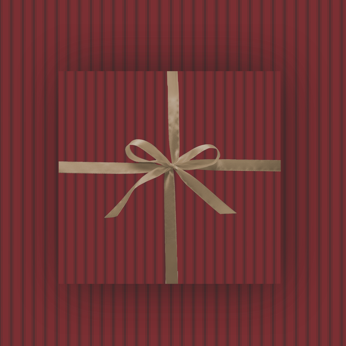 Red Stripe Wrapping Paper