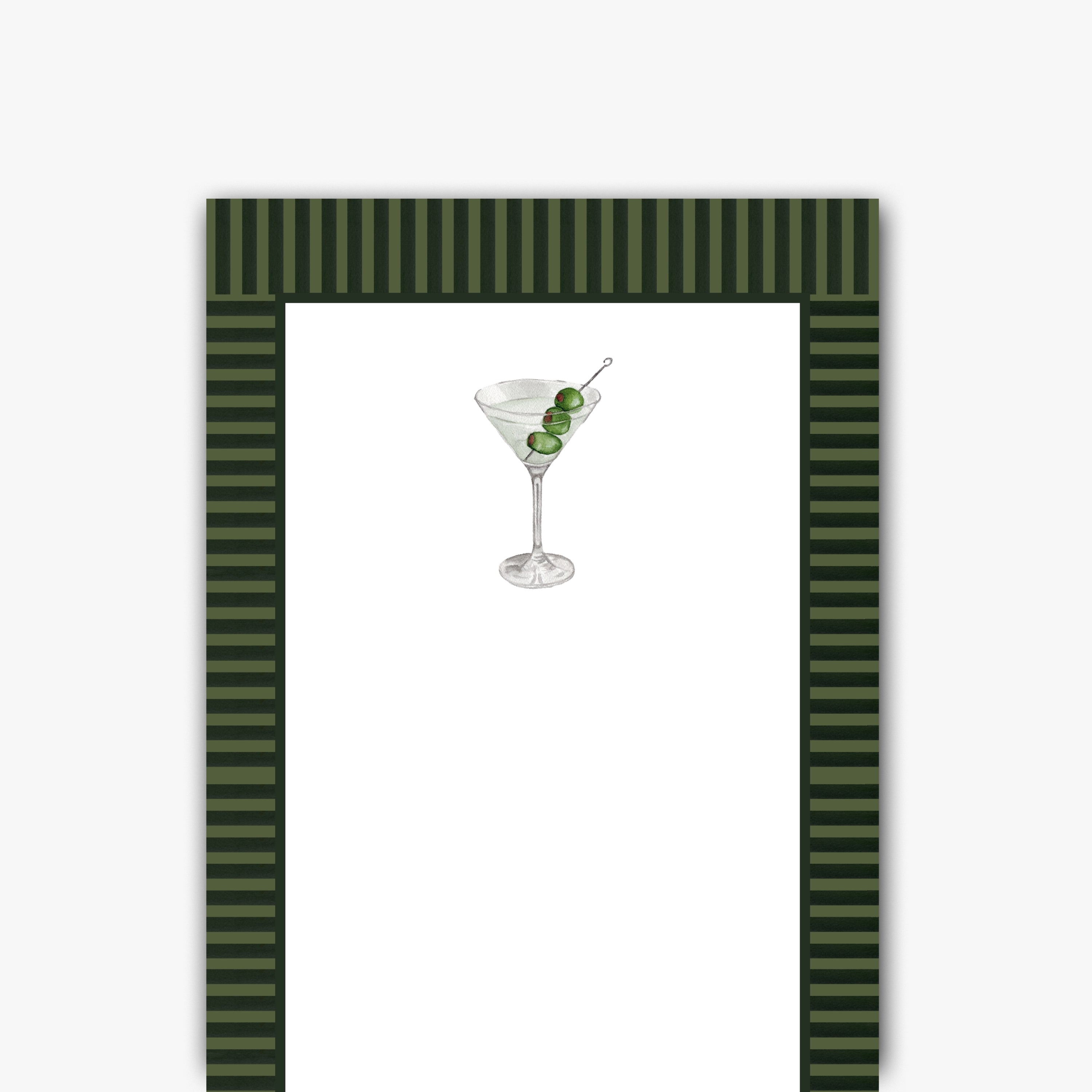 Martini Skinny Notepad