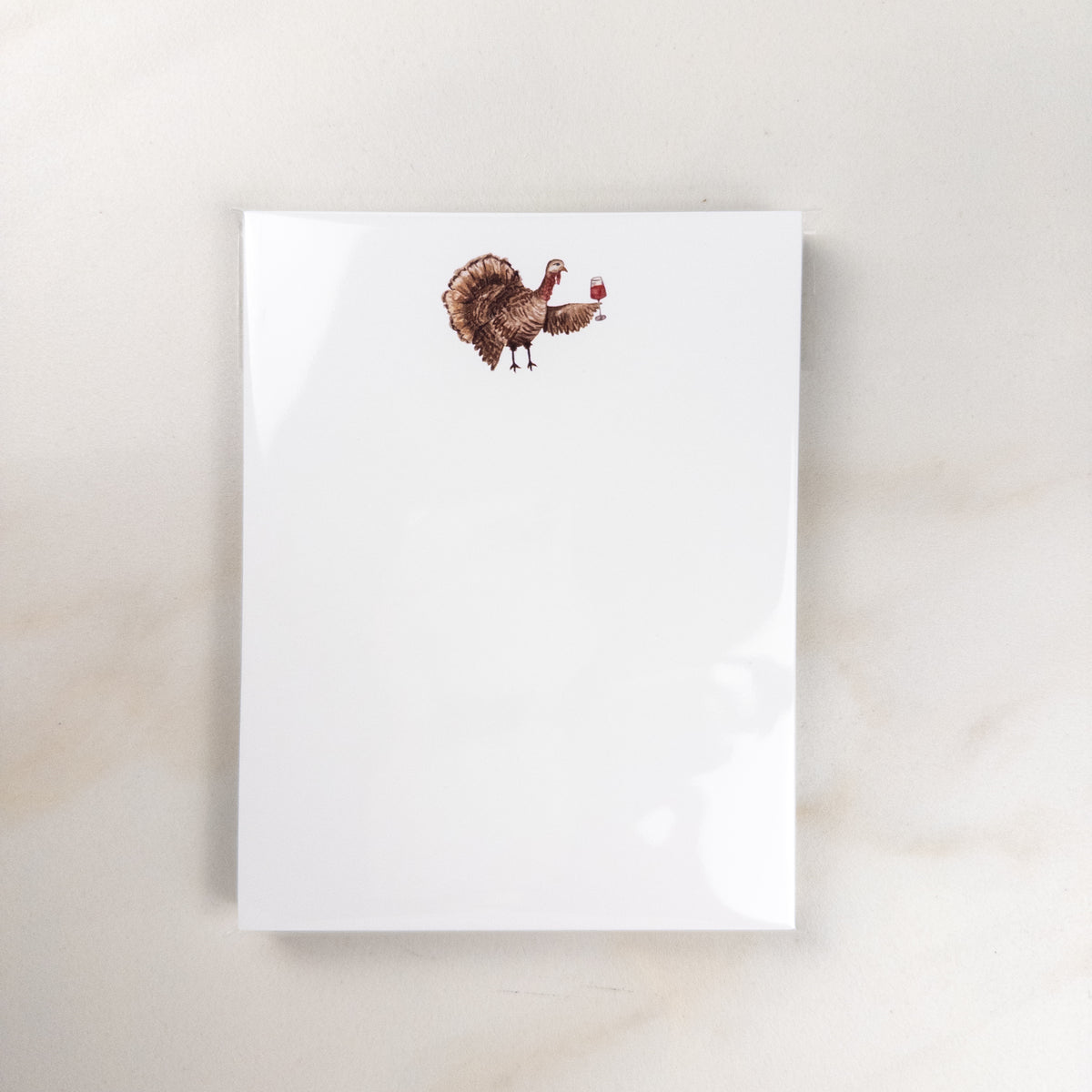 Turkey with Wine Icon Notepad