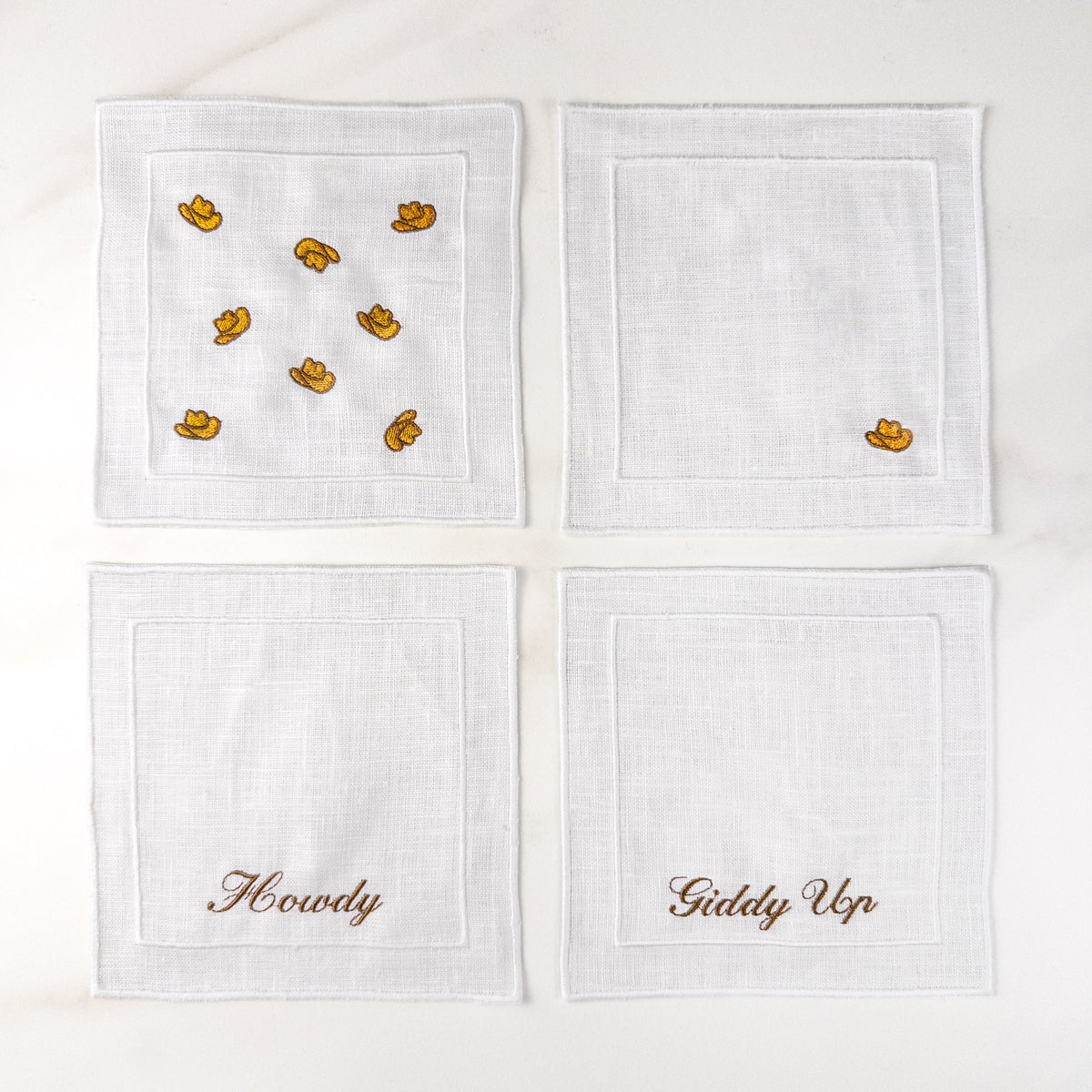 Cowboy Cocktail Napkins