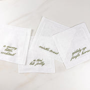 Christmas Sayings Cocktail Napkins