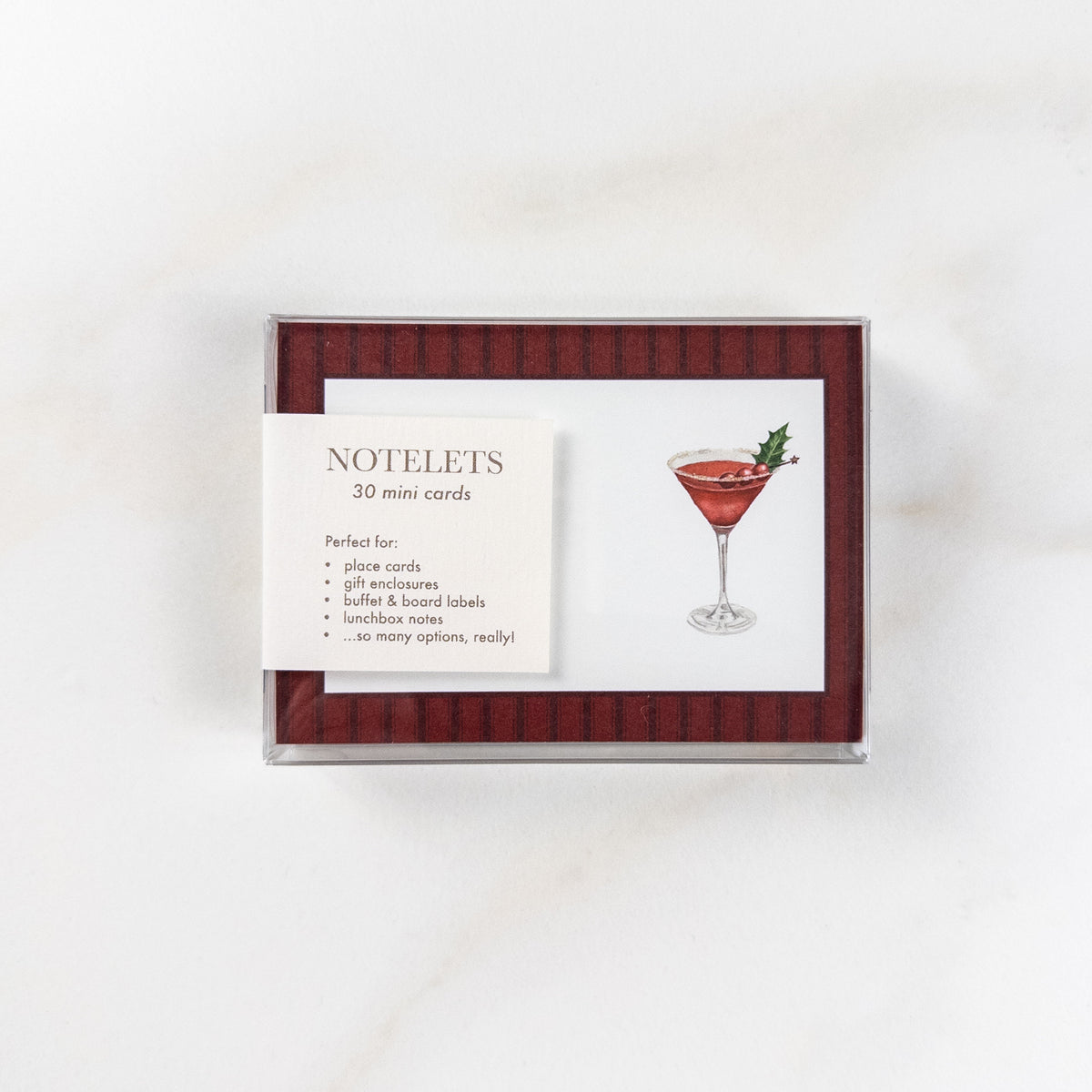 Holiday Cocktail Notelets