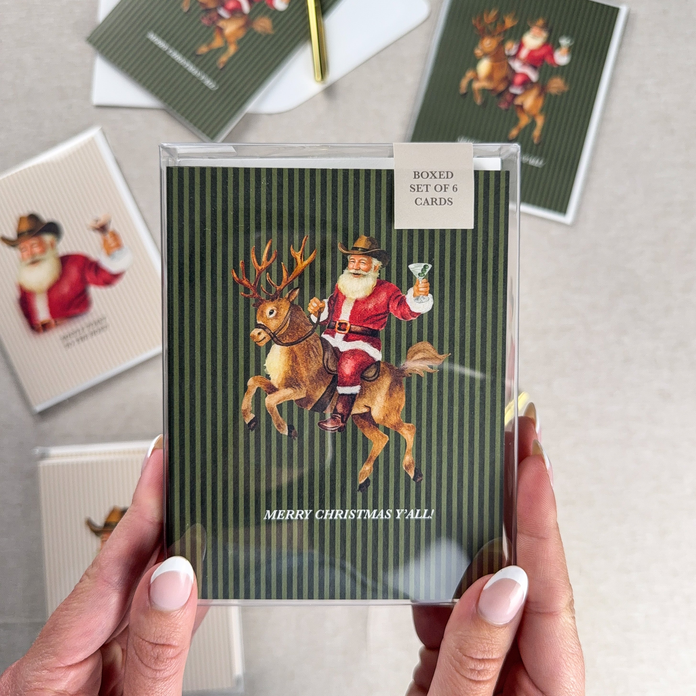 "Merry Christmas Y'all" Greeting Card