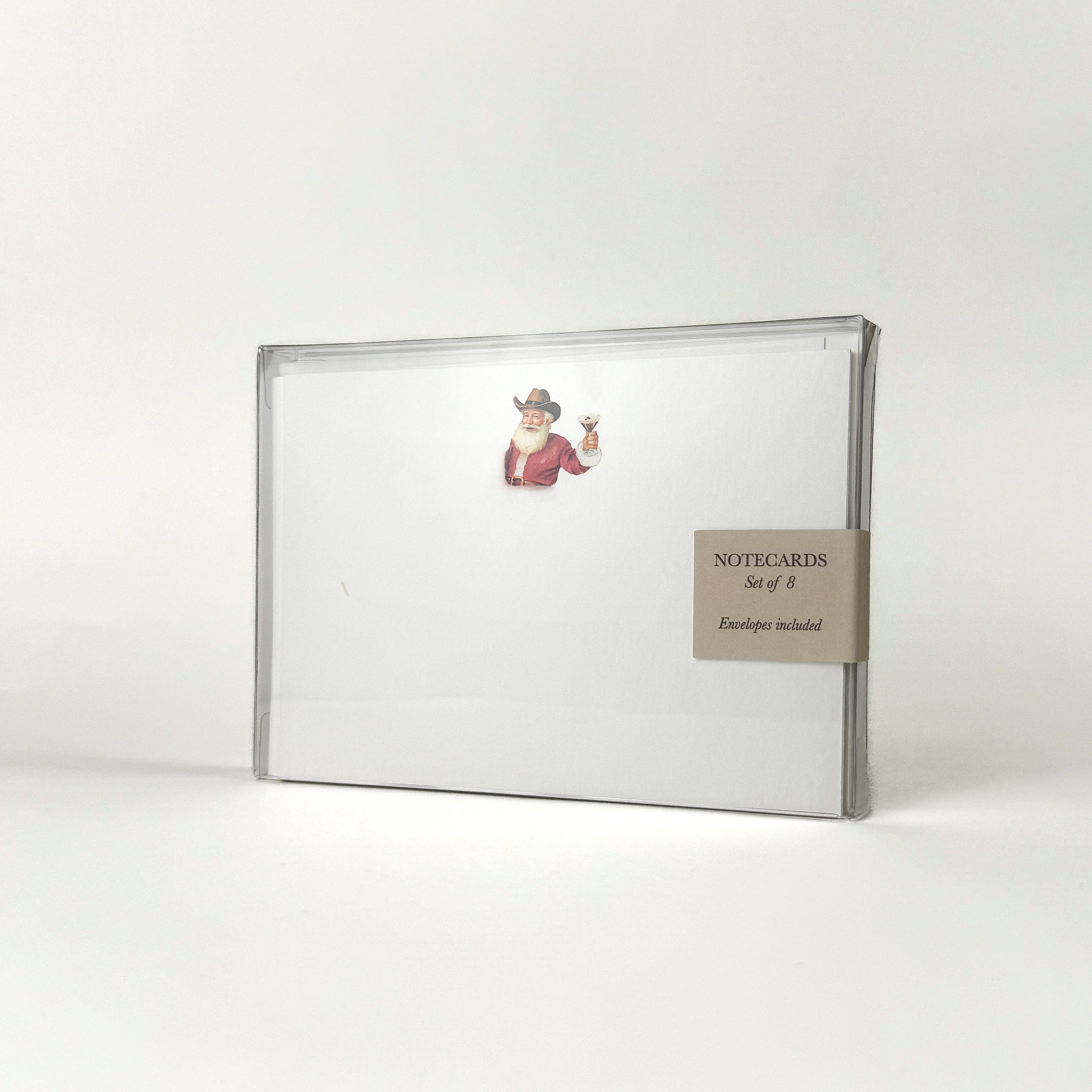 Cowboy Santa Holiday Note Card Set