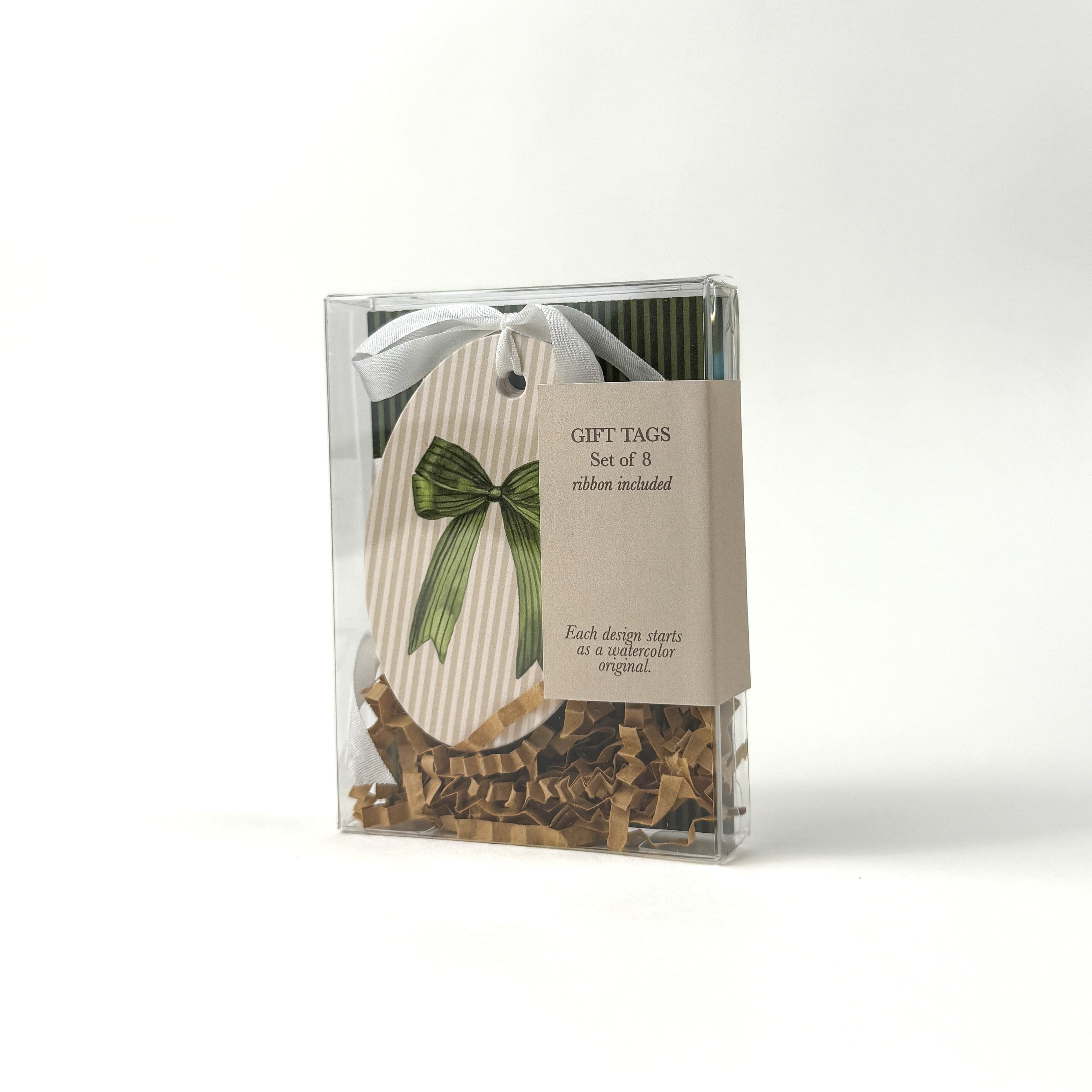 Watercolor Bow Gift Tags