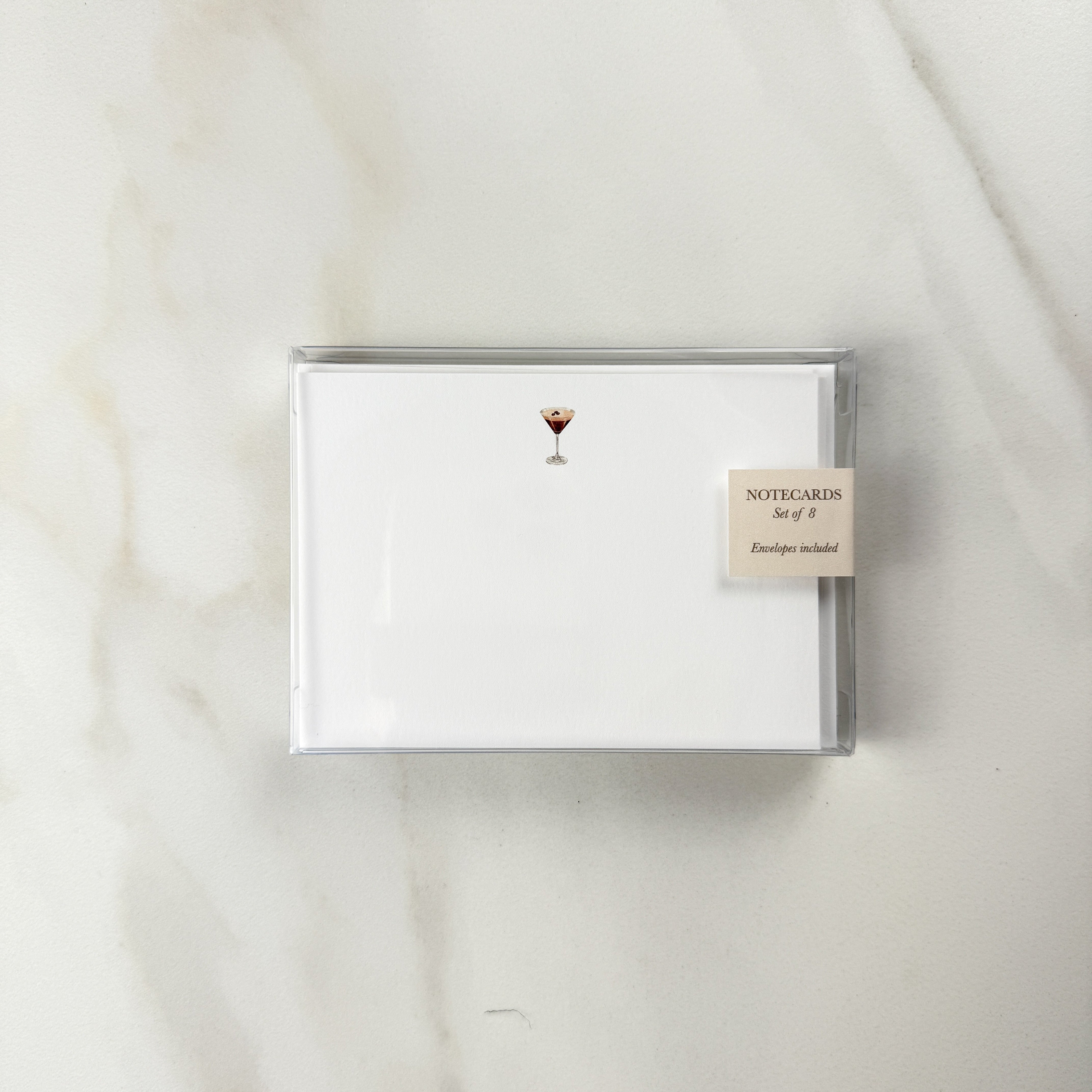 Espresso Martini Note Card Set
