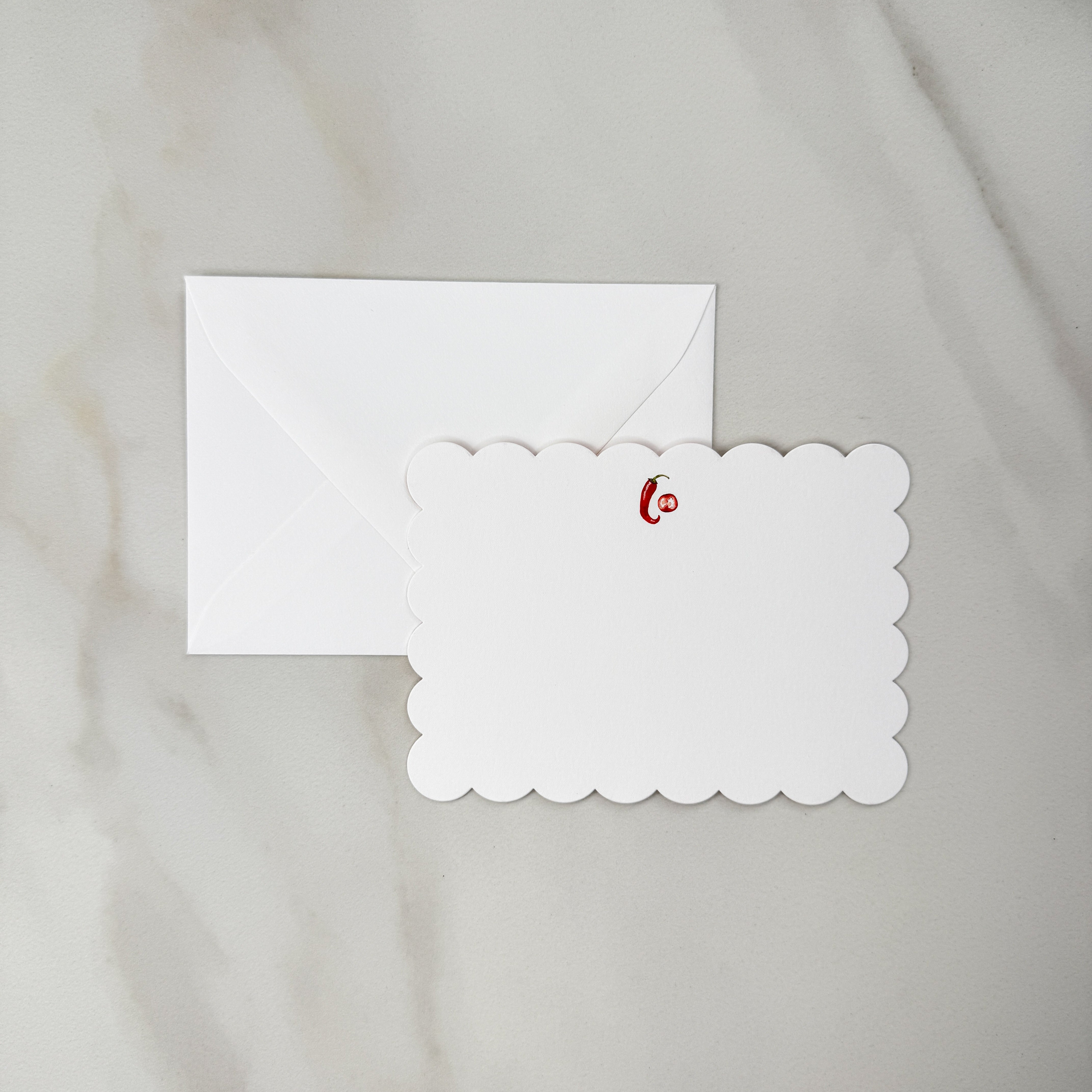 Chili Pepper Note Card Set