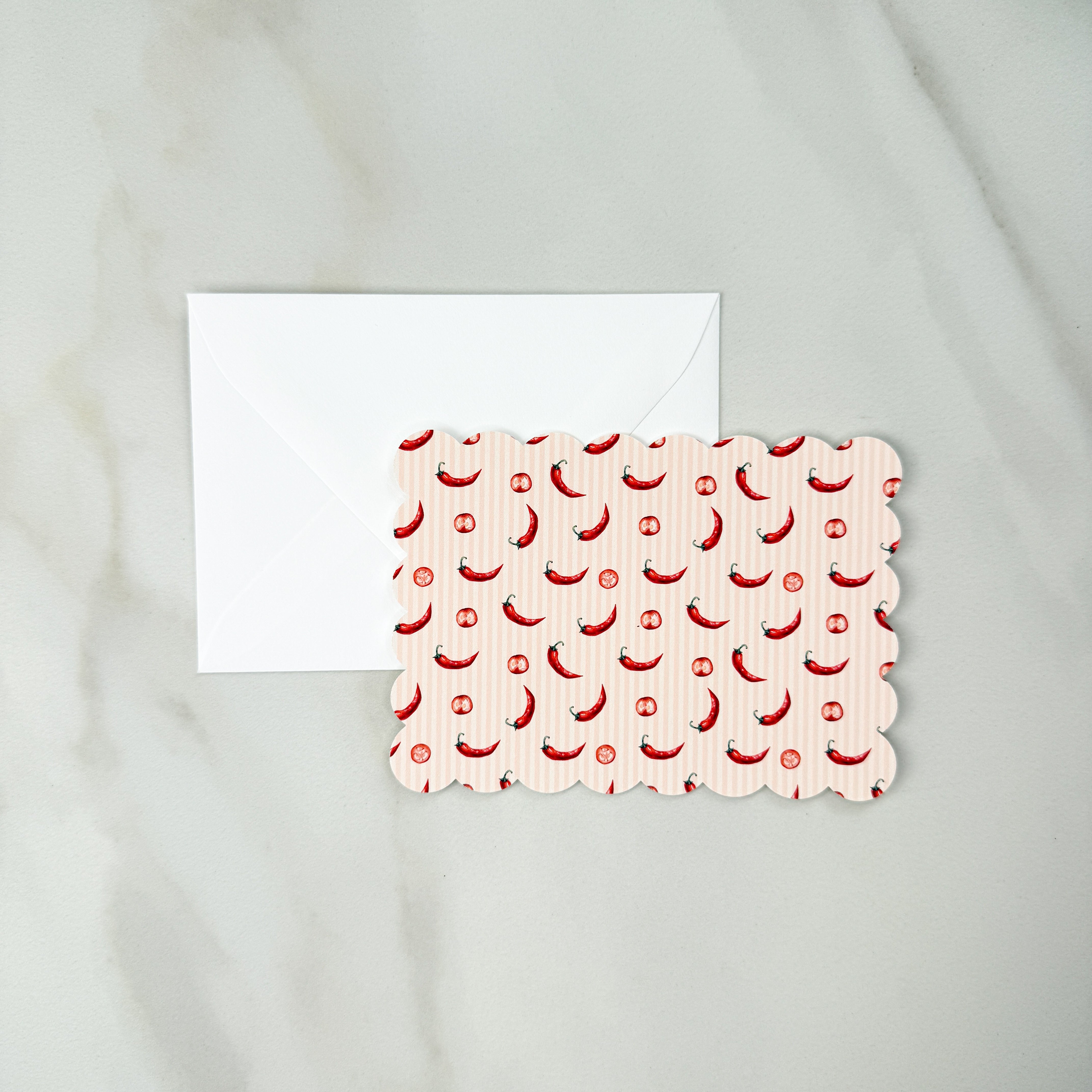 Chili Pepper Note Card Set