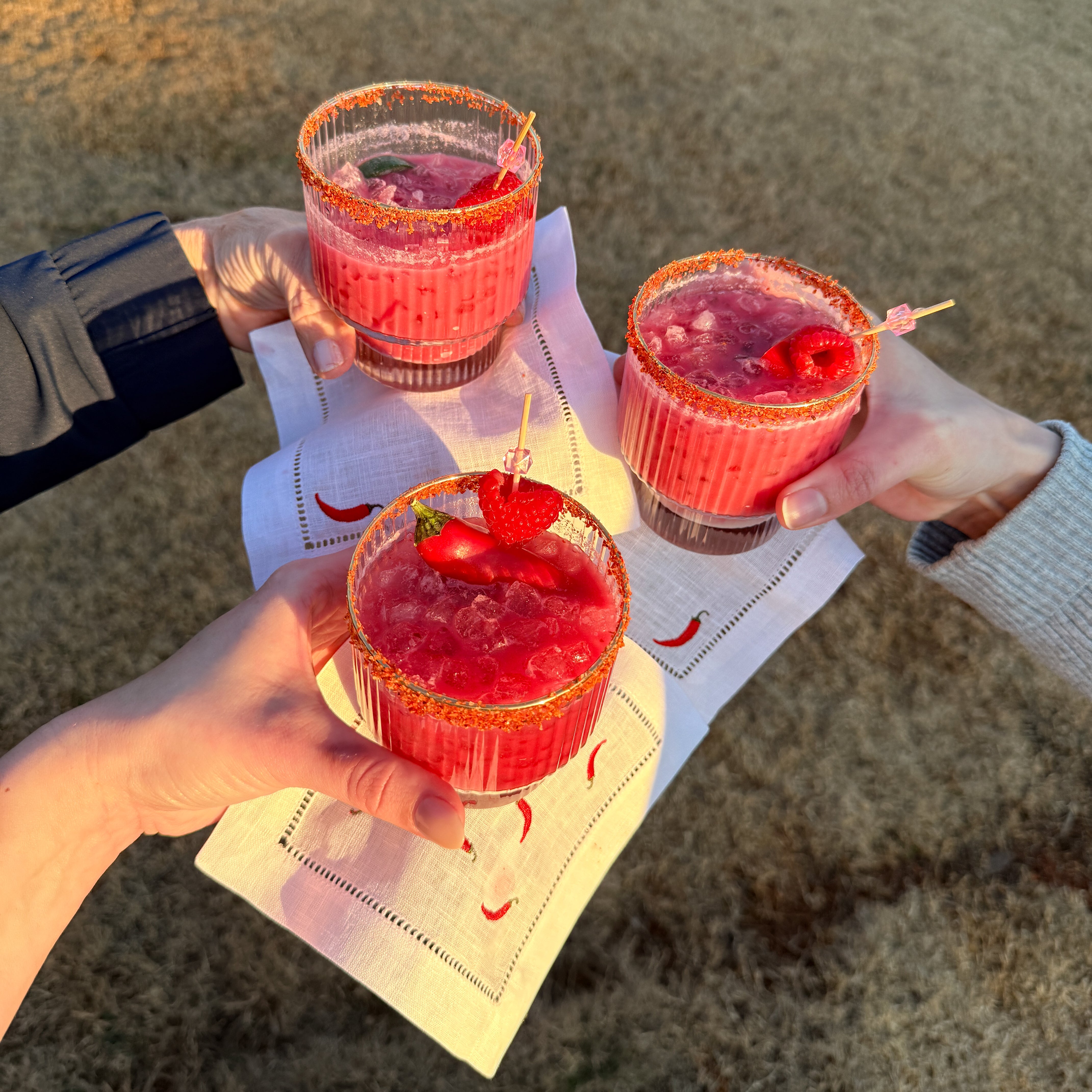 Pepper Cocktail Napkin Set