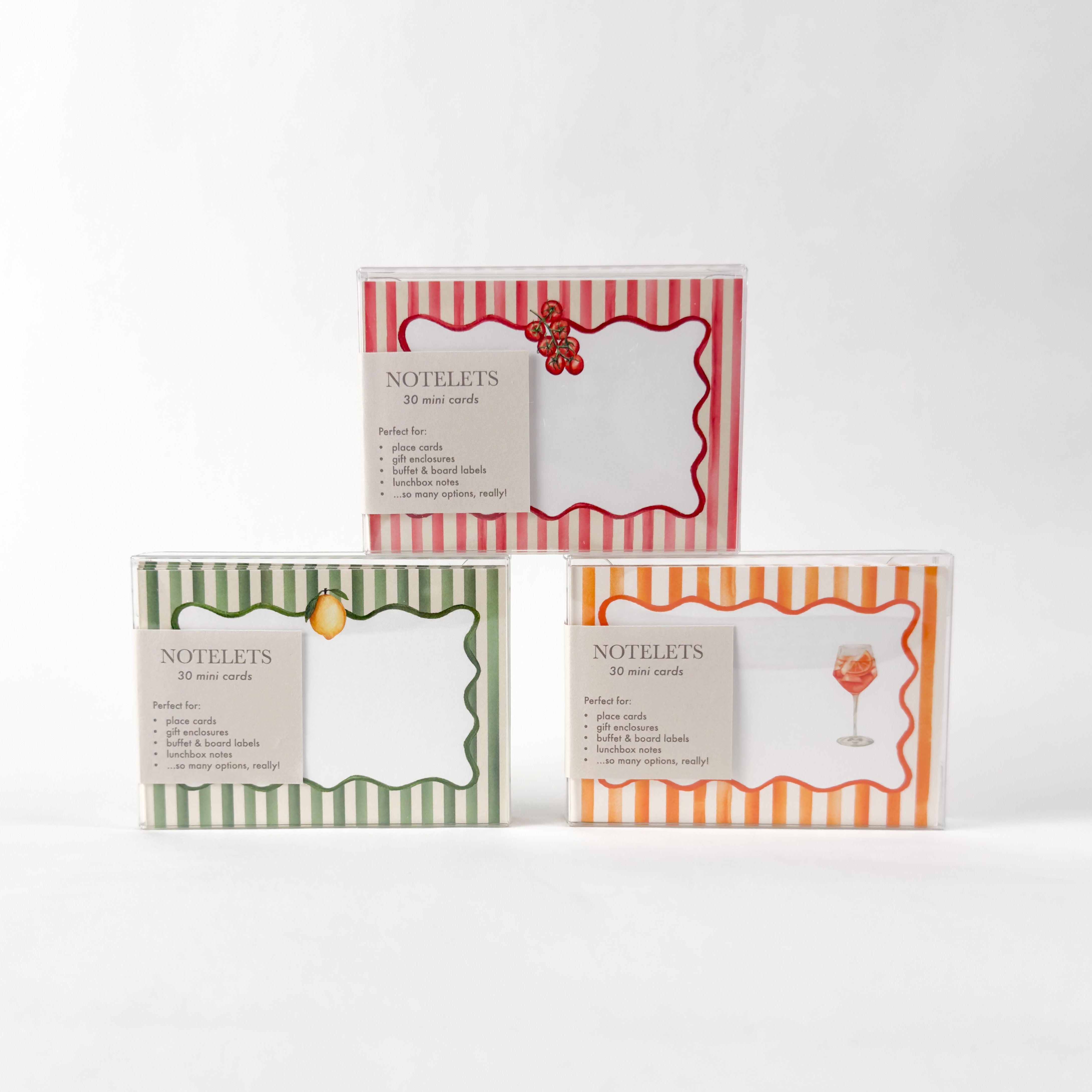 Italian Summer Notelet Bundle