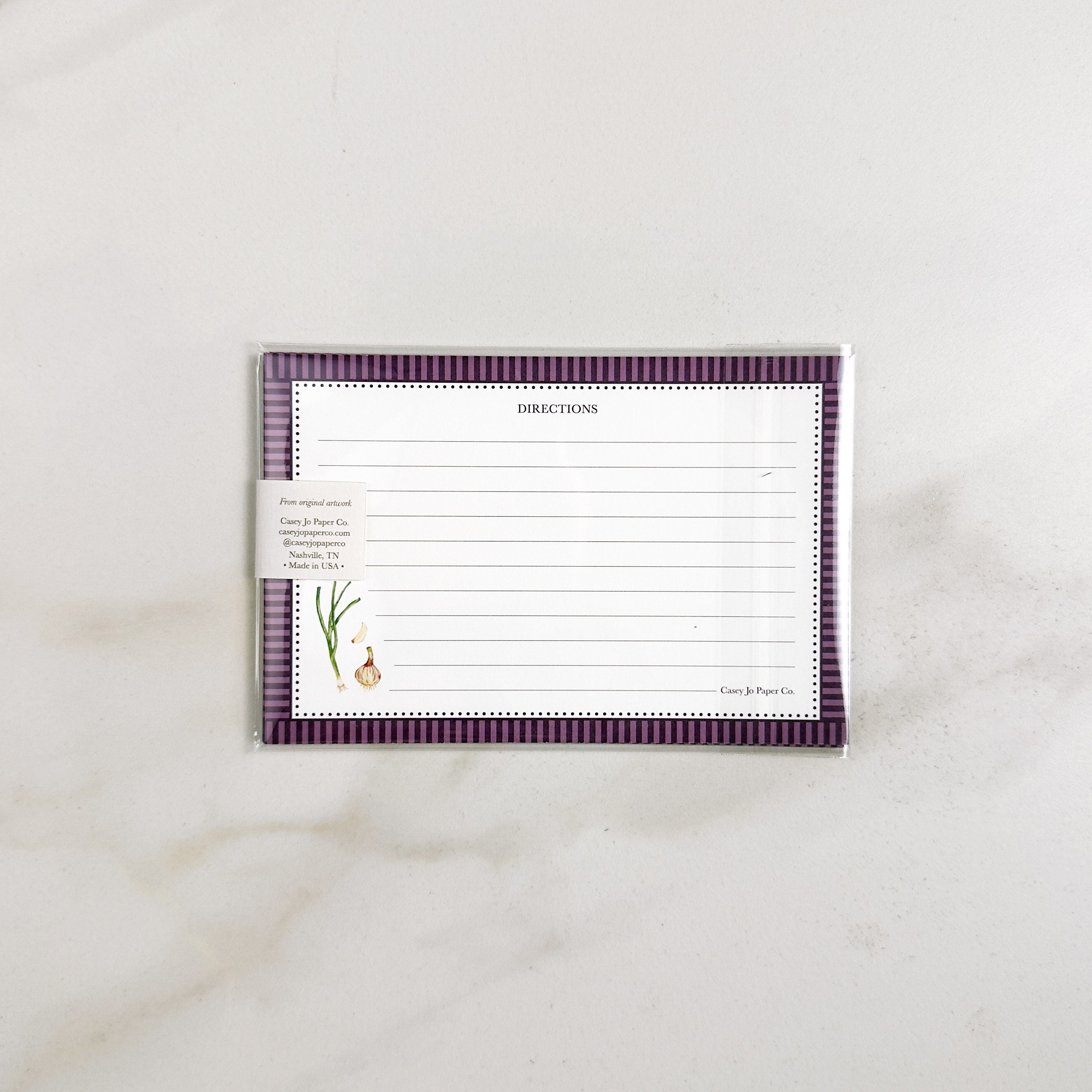 Artichoke Vegetable Recipe Cards