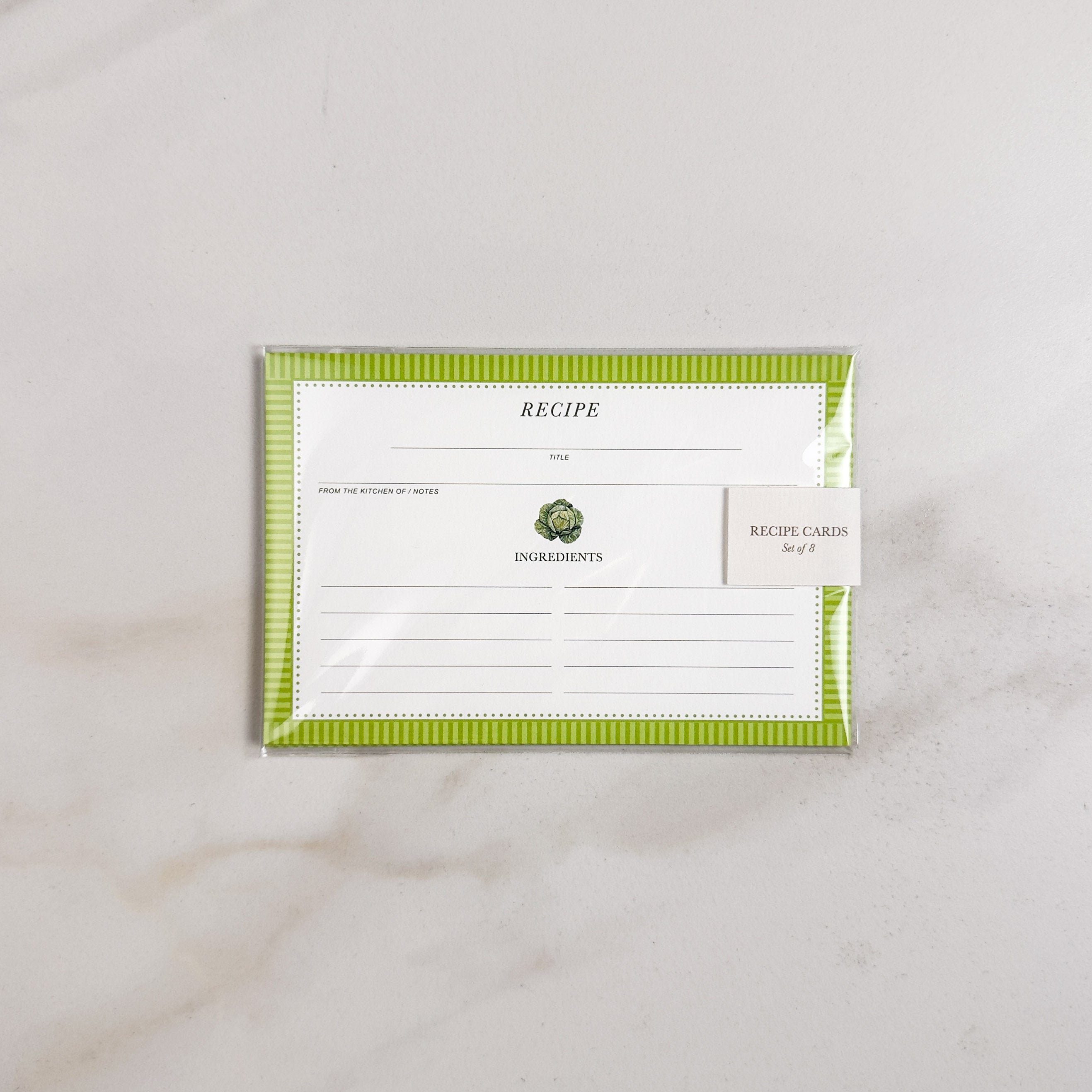 Cabbage Recipe Cards