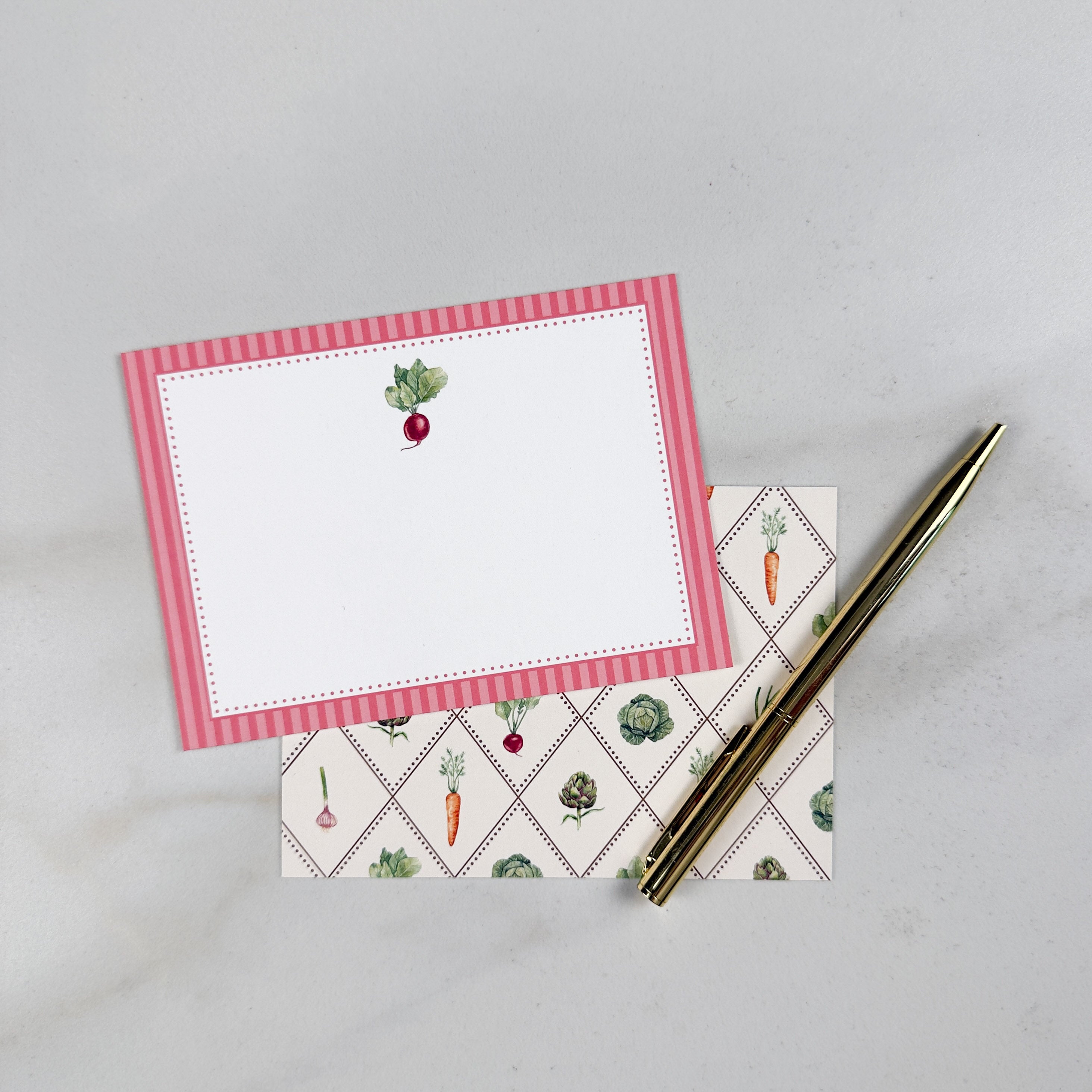 Vegetable Note Card Set