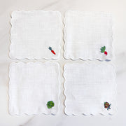 Mixed Vegetable Cocktail Napkin Set