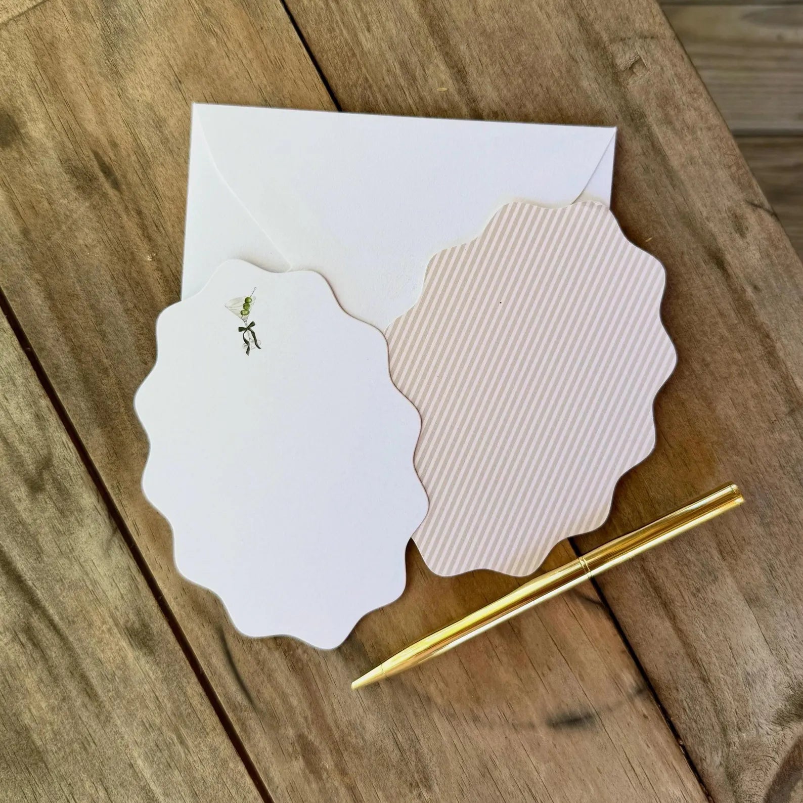 Martini Note Card Set