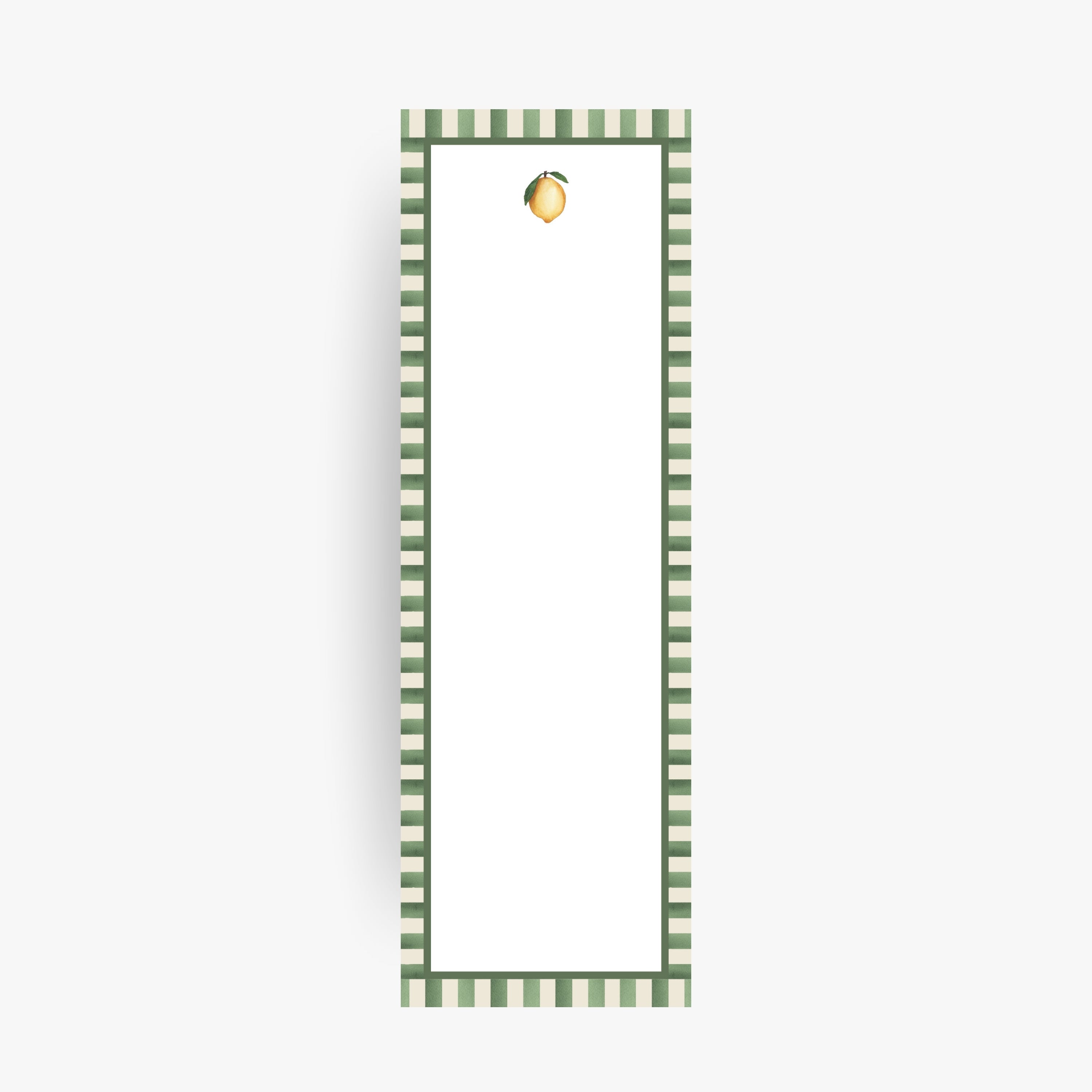 Lemon Skinny Notepad