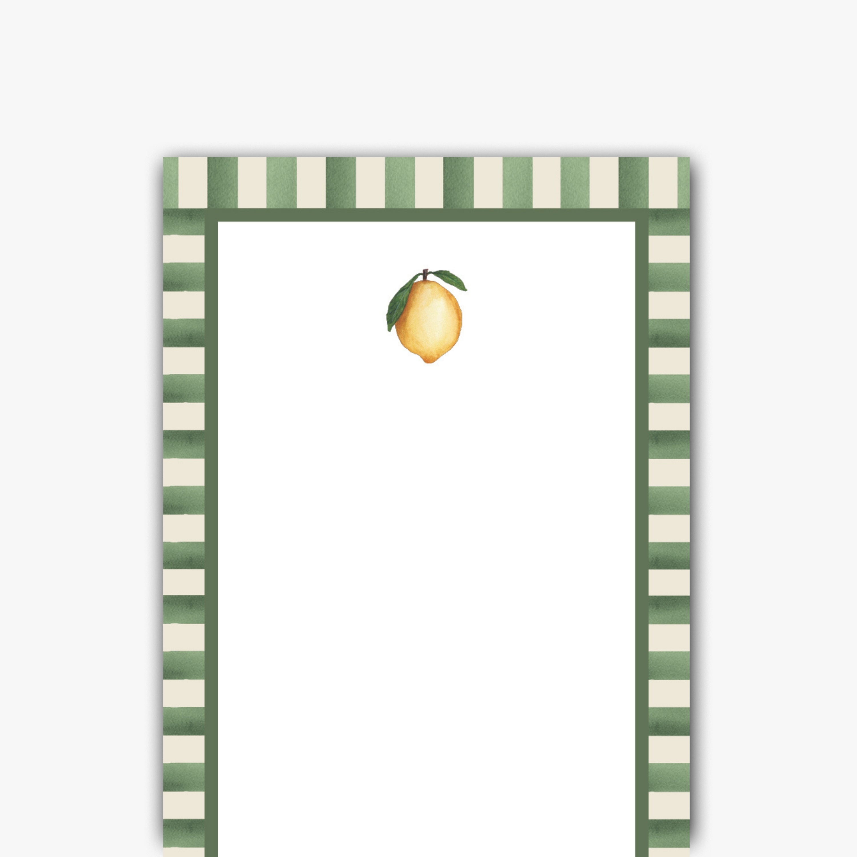 Lemon Skinny Notepad