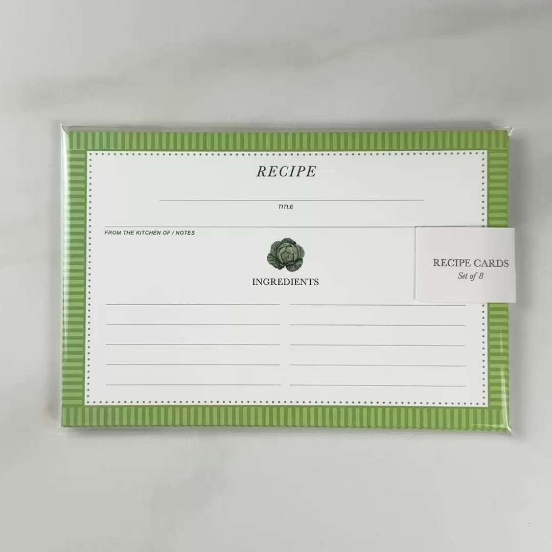 Load video: Cabbage Recipe Cards