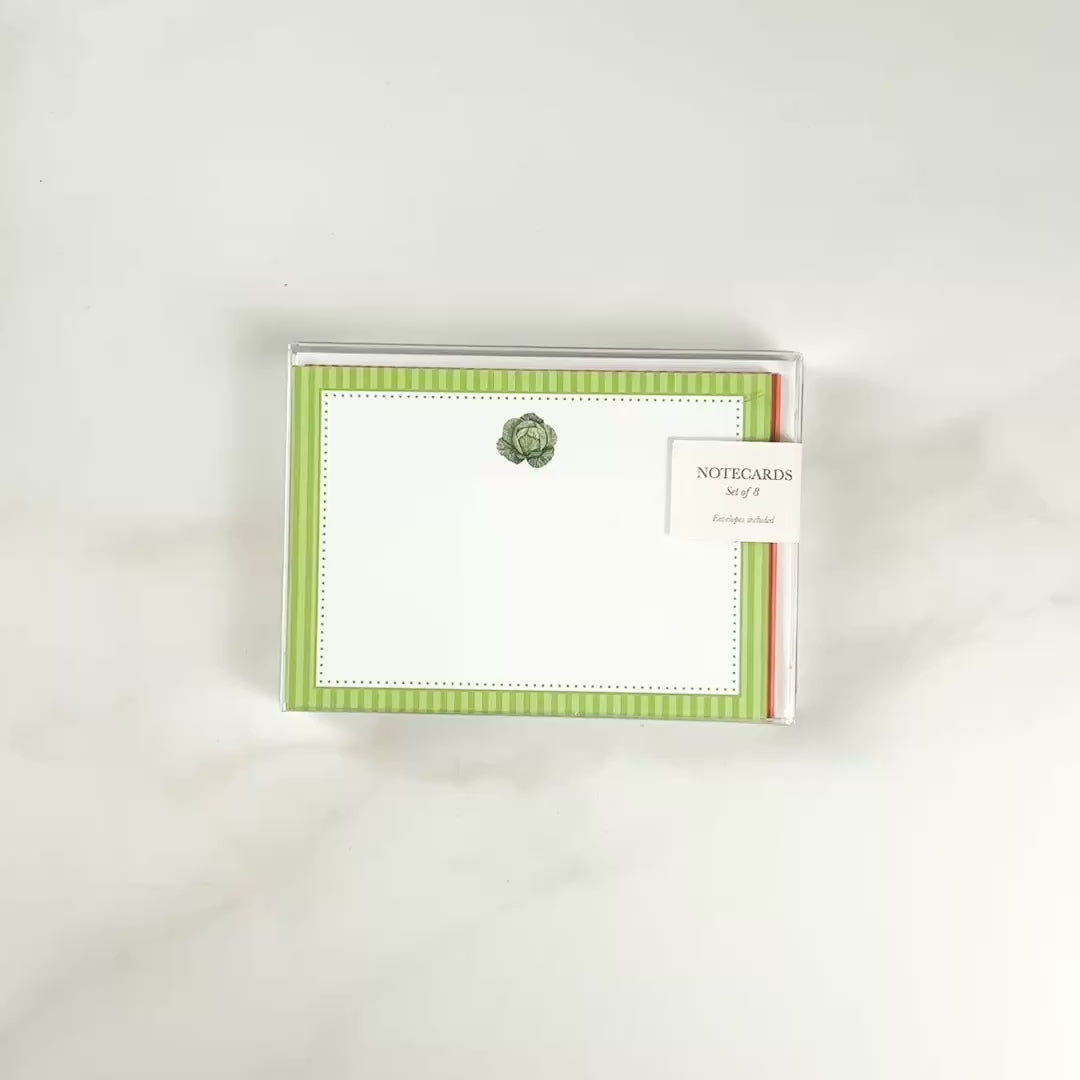 Load video: Vegetable Note Card Set