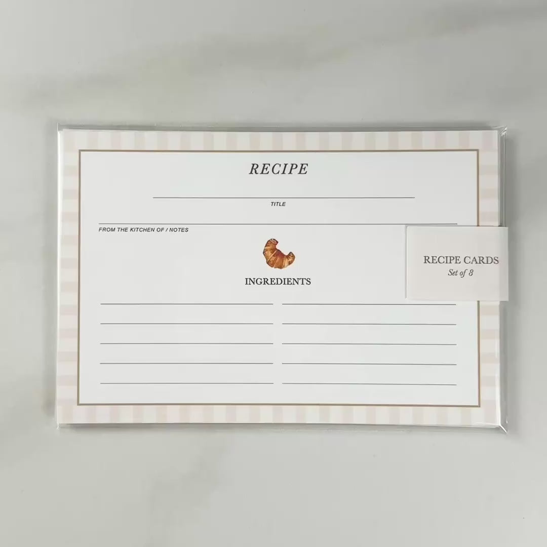 Load video: Bread &amp; Cheese Recipe Cards