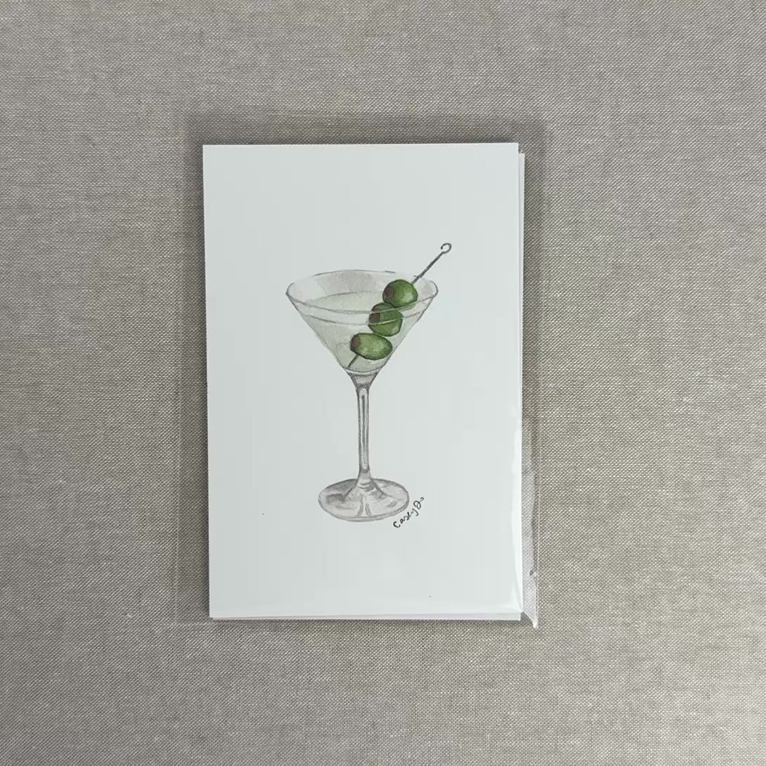 Load video: Martini Art Print