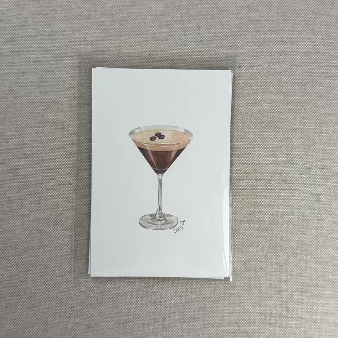 Load video: Espresso Martini Art Print