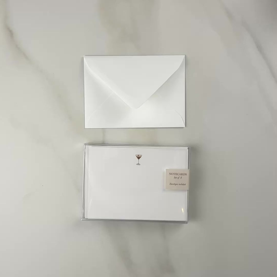 Load video: Espresso Martini Note Card Set